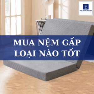 Mua nệm gấp loại nào tốt nhất hiện nay? Gợi ý sản phẩm đáng mua