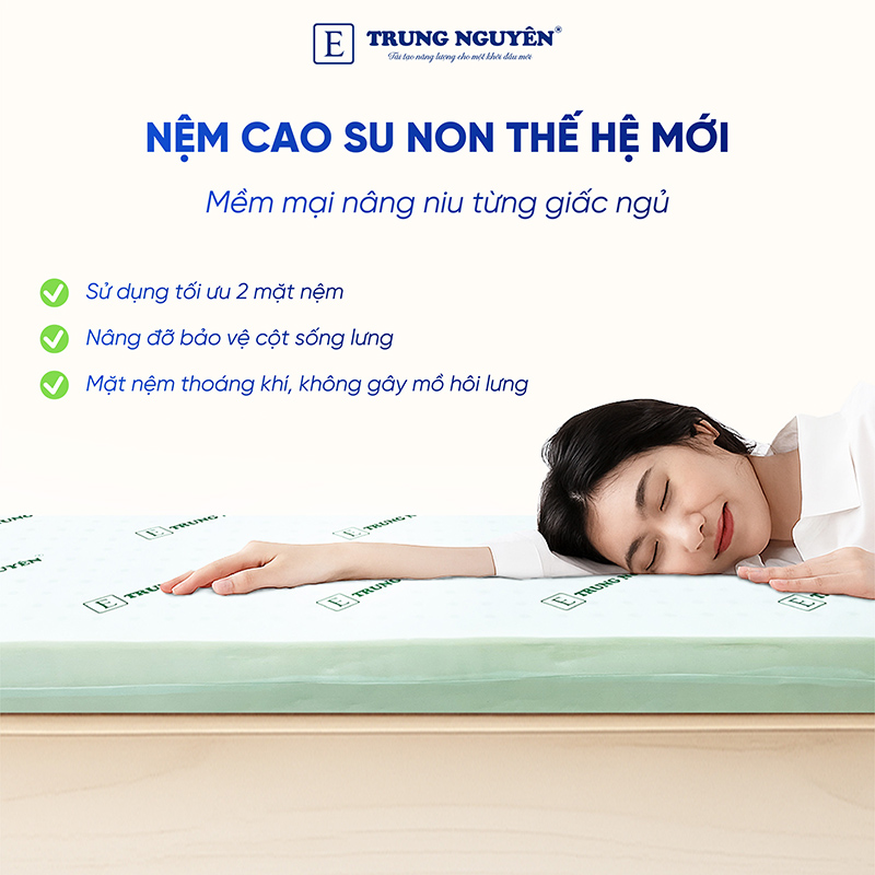 Nệm cao su non Trung Nguyên