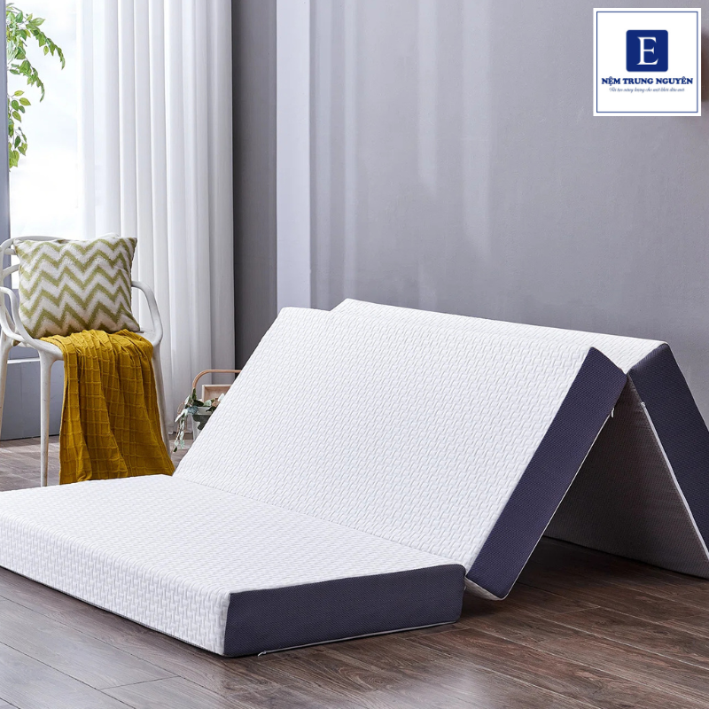 Không chỉ tiện lợi trong việc cất giữ, nệm gấp còn ghi điểm nhờ khả năng di chuyển dễ dàng