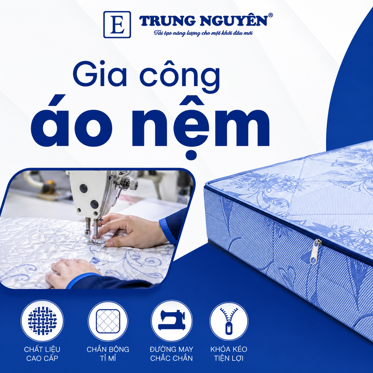 Gia công áo nệm