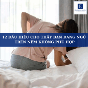 12 dấu hiệu cho thấy bạn đang ngủ trên nệm không phù hợp